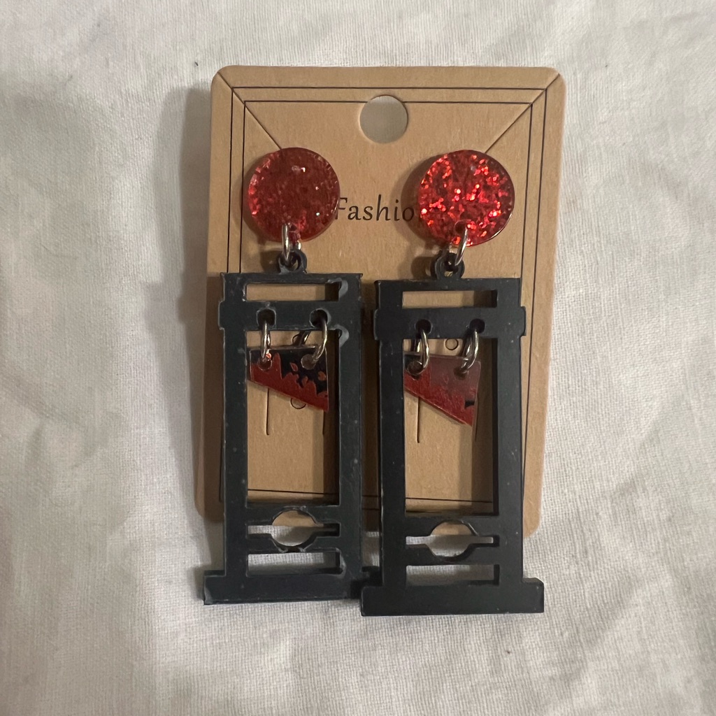Big Guillotine Earrings